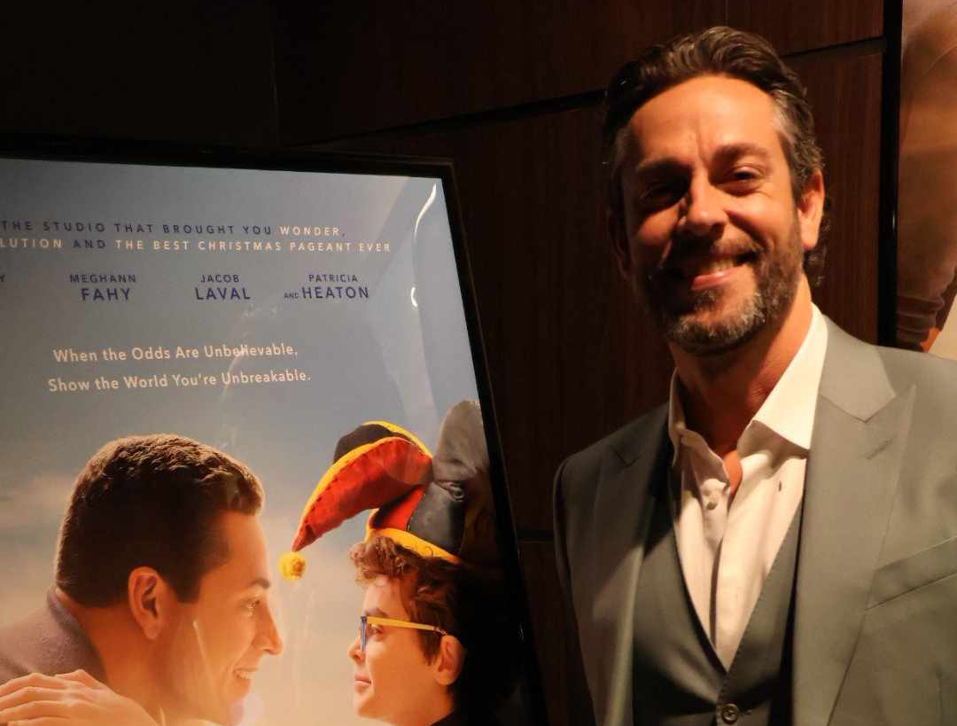 Zachary Levi portrays Scott LeRette, who wrote the book, in the film adaptation of “The Unbreakable Boy.<br />(Tim Trudell / The Daily Record)