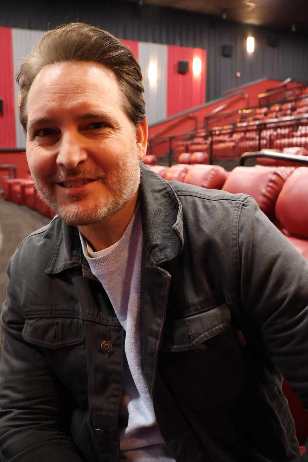 Peter Facinelli discusses his interest in pursing “The Unbreakable Boy” as a movie. Facinelli was a producer of the movie and acted in the film.<br />(Tim Trudell / The Daily Record)