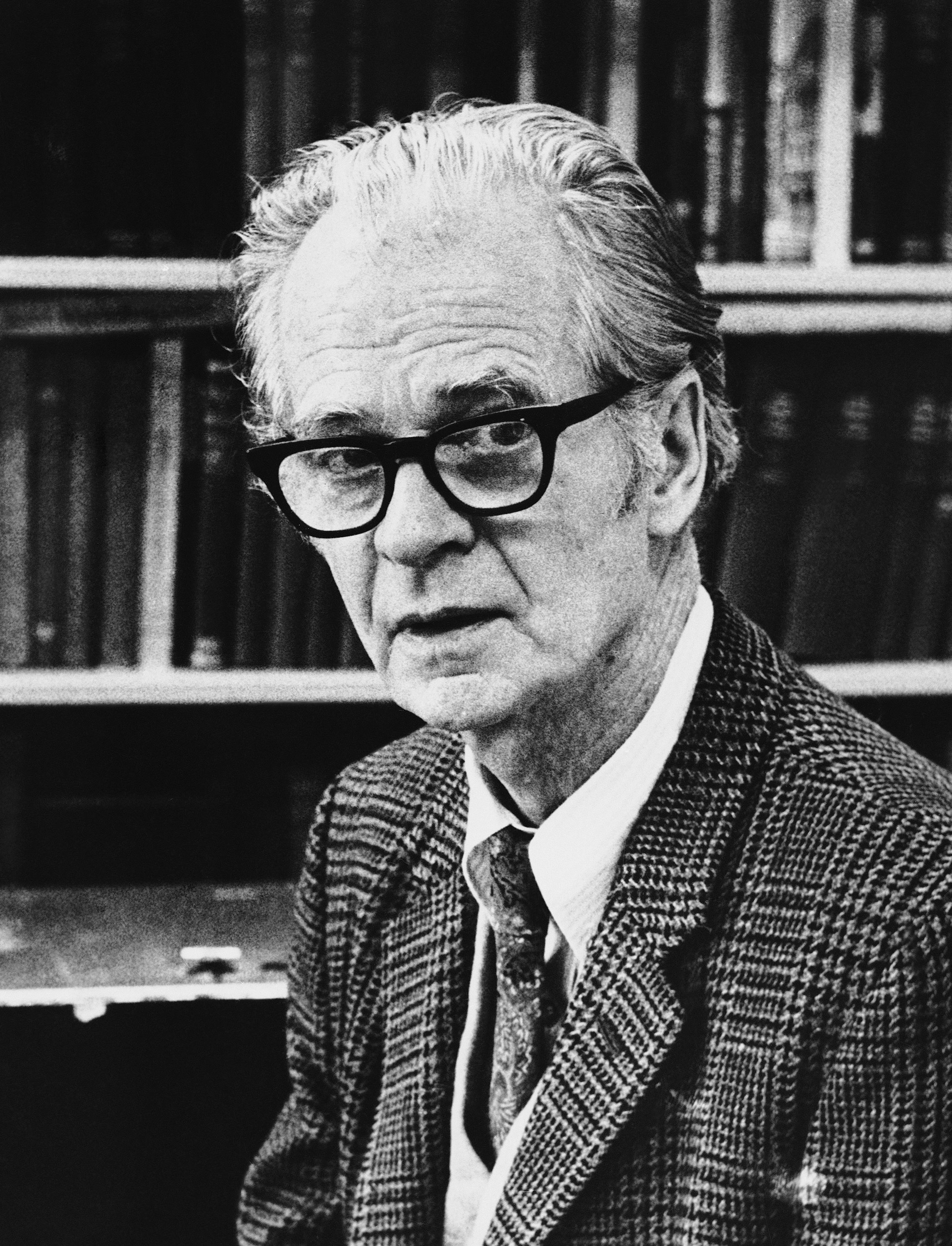 Prof. B.F. Skinner of Harvard, in his office in Cambridge, Mass., on August 1, 1972, is a leading thinker in the field of behavioristic psychology - and a leading challenger of Freud’s ideas.<br /> (AP Photo)