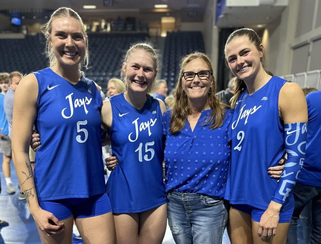 From left: Kiara Reinhardt, Kendra Wait, Amy Abbott and Norah Sis.<br />(Courtesy of Amy Abbott)