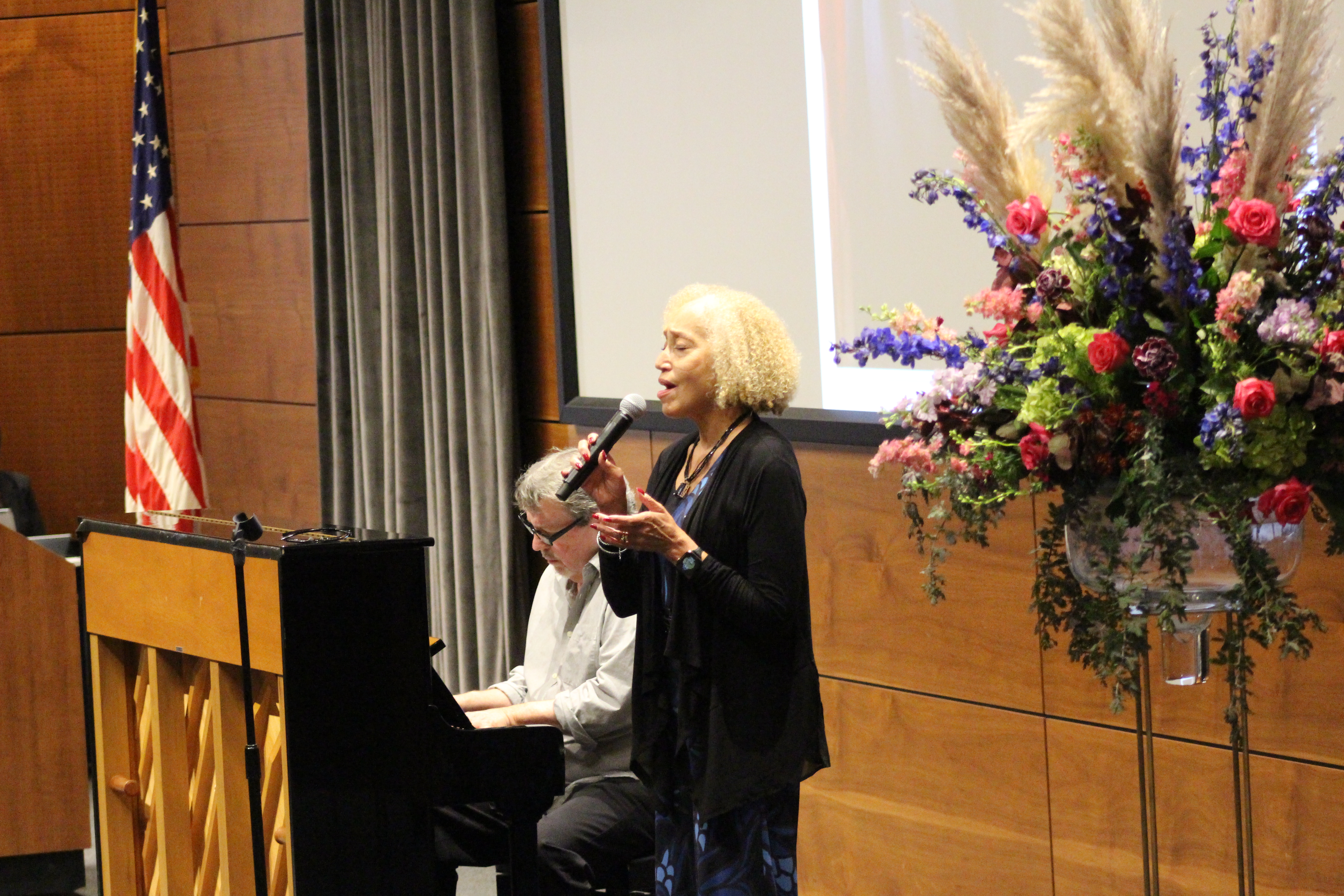 A memorial service was held for former U.S. Senior District Court Judge Laurie Smith Camp at Creighton University’s Hixson-Lied Auditorium, Tuesday, Nov. 23, 2021. (Derek Noehren/Daily Record)