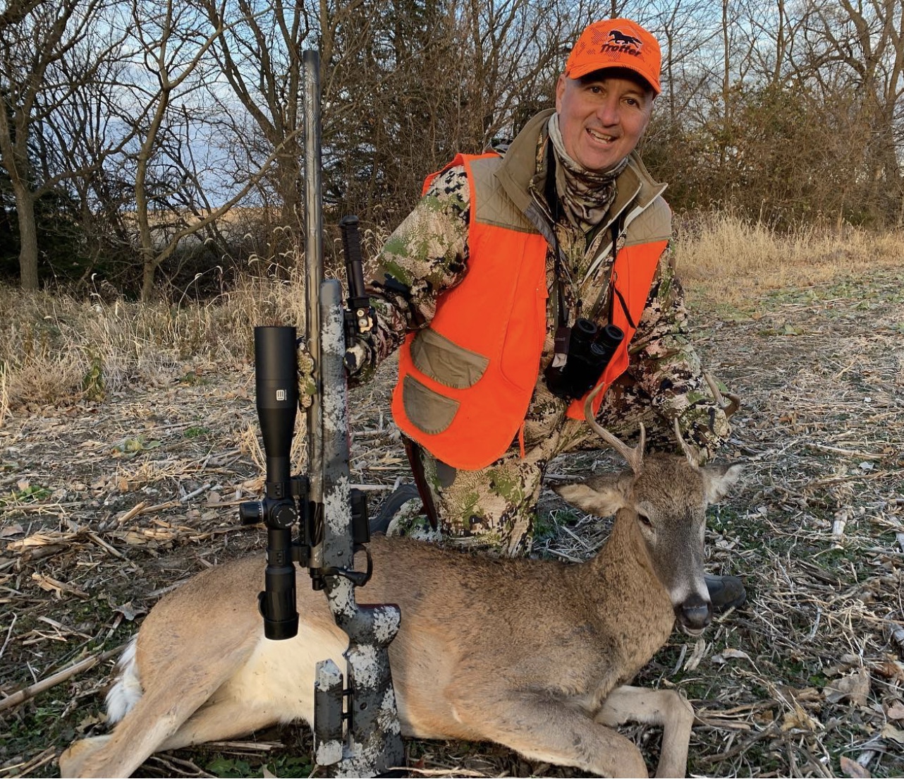 U.S. Sen. Pete Ricketts, who was then Nebraska’s governor, enjoys hunting deer, turkeys, ducks and more.<br /> (Courtesy of Nebraska Governor’s Office)