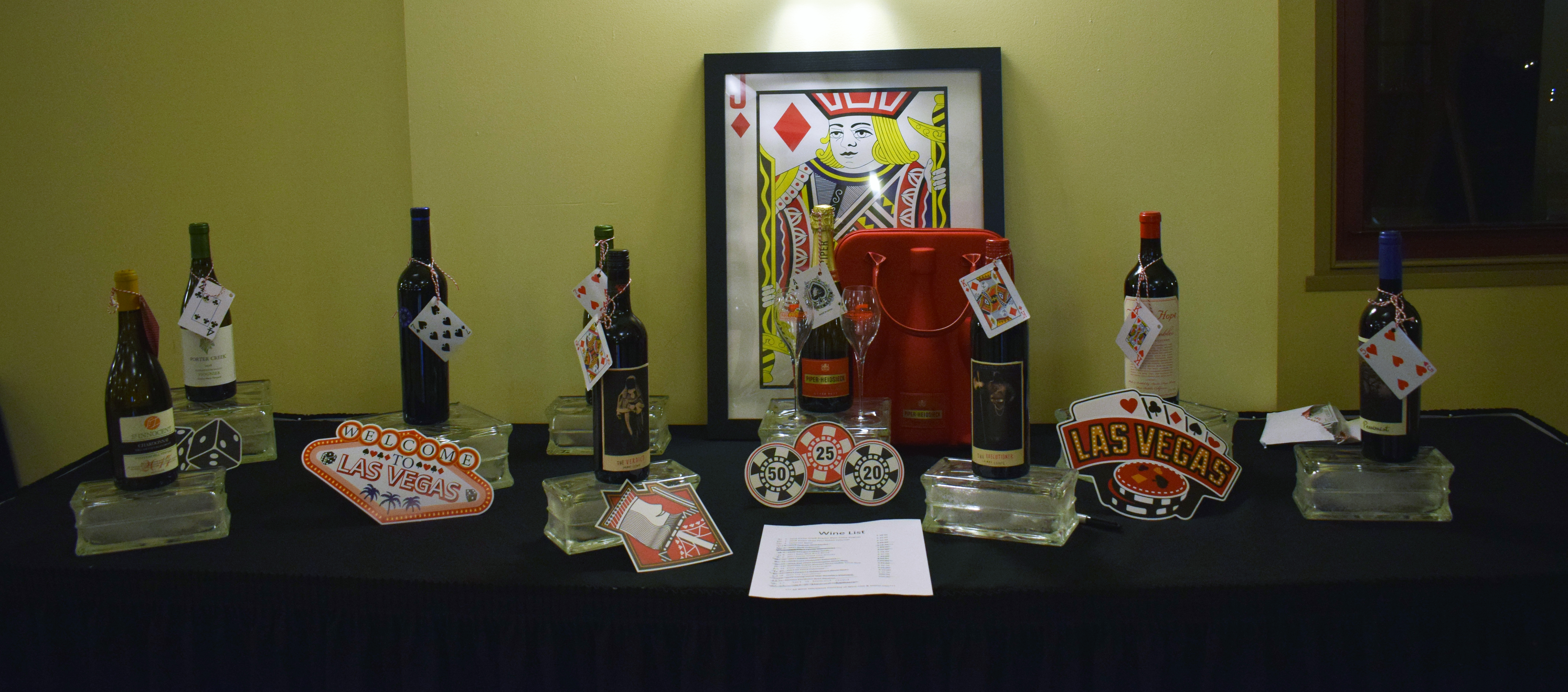 Guests could win at the wine pull at the Omaha Law League Casino Night at the Livestock Exchange Building on March 6, 2020. (Photo by Elizabeth A. Elliott)