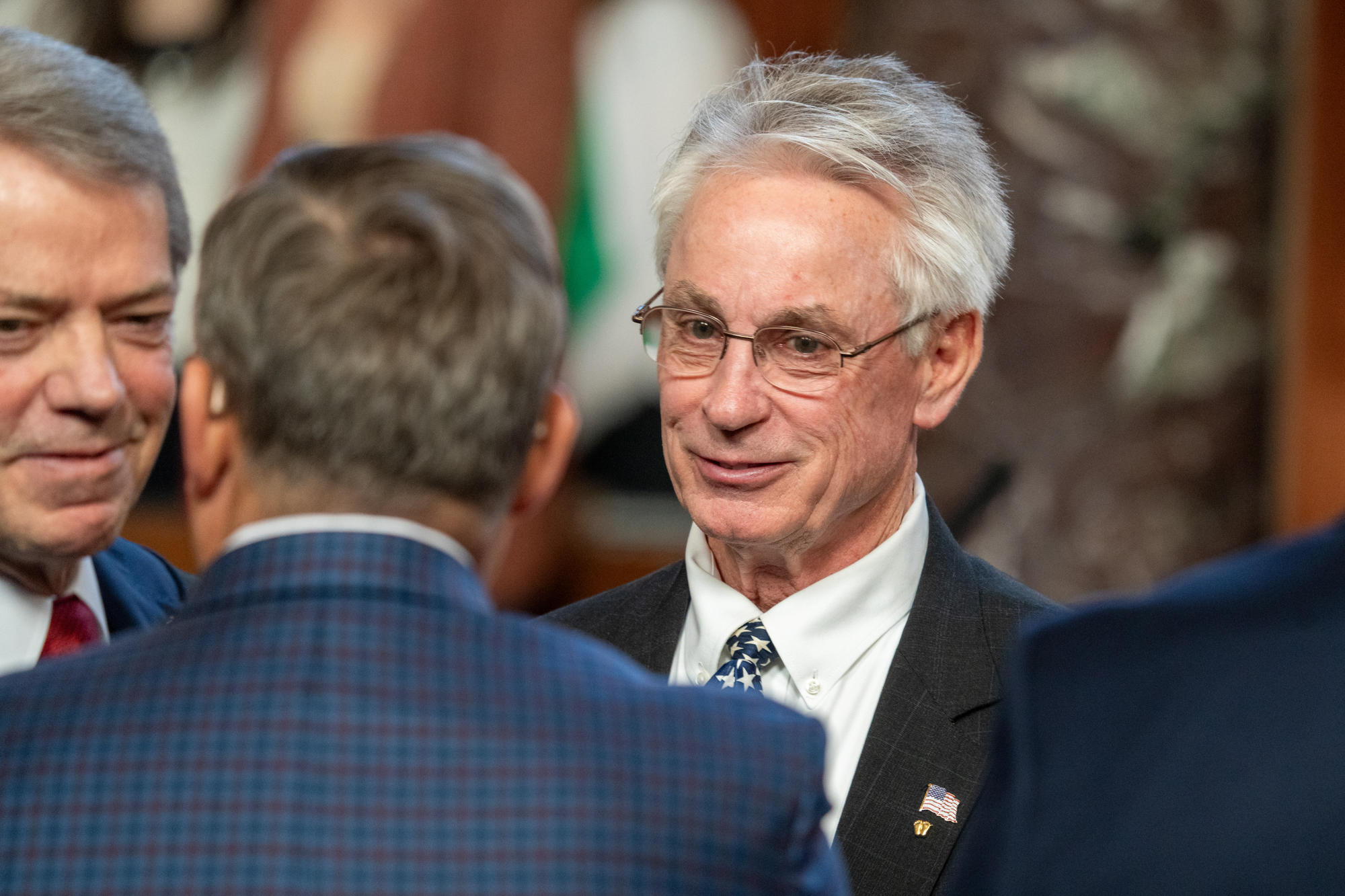 State Sen. Loren Lippincott of Central City on Jan. 15, 2025.<br />(Zach Wendling / Nebraska Examiner)