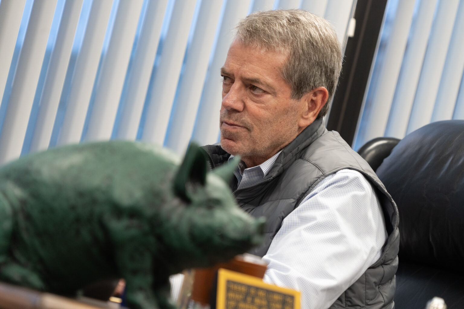 Nebraska Gov. Jim Pillen.<br />(Zach Wendling / Nebraska Examiner)