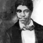 Shown is a copy of a photograph taken in the 1800s of slave Dred Scott that was found in the historic courthouse located in Thebes, Ill. Scott, the slave whose legal fight for freedom became a landmark U.S. court ruling, is said to have done time in the dungeons below the old courthouse. 
(The Southeast Missourian / AP Photo)