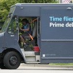 An Amazon truck makes deliveries in Wheeling, Ill., Thursday, May 16, 2024. 
(Nam Y. Huh / AP Photo)