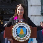 Agriculture Secretary Brooke Rollins speaks during a news conference at the Department of Agriculture to rollout the USDA's National Farm Security Action Plan and discuss actions being taken to protect American agriculture from foreign threats in Washington, Tuesday, July 8, 2025. 
(Manuel Balce Ceneta / AP Photo)