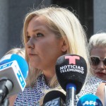 Virginia Giuffre holds a news conference outside a Manhattan court in New York, Aug. 27, 2019.
(Bebeto Matthews / AP Photo)