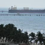 Evana, an oil tanker, is docked at El Palito port in Puerto Cabello, Venezuela, Sunday, Dec. 21, 2025. 
(Matias Delacroix / AP Photo)