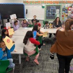 A group of students at Pine Elementary, an Omaha public school in the Little Italy neighborhood, are participating in an art project that will result in a mural in two companion schools in Carlentini, Sicily, Omaha’s sister city.
(Courtesy of Daniela de la Guardia)