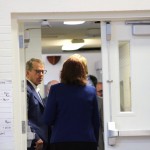 Nebraska Gov. Jim Pillen before his press conference at St. Teresa Catholic School in Lincoln on Sept. 29, 2025. 
(Juan Salinas II / Nebraska Examiner)
