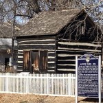 Historians differ about whether the Allen Mayhew Cabin, built in 1852, was a stop on the Underground Railroad. But the cabin, built from cottonwood, is one of the oldest structures in Nebraska, predating statehood. 
(Paul Hammel / Nebraska Examiner)