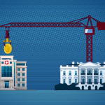 The federal government is clawing back nearly $100 million already disbursed to Nebraska public health programs. Vaccination programs, opioid treatment and infectious disease prevention will face impacts around the state. 
(Illustration by Hanscom Park Studio via Flatwater Free Press)