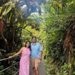 Endocrinologist Dr. Manikya Kuriti and her husband, Dr. Vinay Nidadavolu, pose for a photo. The couple are H-1B doctors in Louisville who see patients in the surrounding rural communities.
 (Courtesy of Dr. Manikya Kuriti)