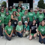 Nebraskans for Medical Marijuana celebrate turn-in day for 114,000 signatures the group gathered across two petitions to legalize and regulate medical marijuana, July 3, 2024. 
(Courtesy of Nebraskans for Medical Marijuana campaign)