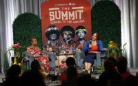 State Senator and founder of the non-profit I Be Black Girl, Ashlei Spivey (left) and The Summit’s keynote speaker, Nikole Hannah-Jones.
(Photo by Rebecca S. Gratz)