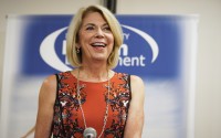 Omaha Mayor Jean Stothert speaks during a news conference at the Douglas County Health Department in Omaha, Neb., Friday, July 31, 2020. (Nati Harnik / AP Photo)