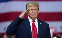 Republican presidential candidate former President Donald Trump speaks at a campaign rally, June 22, 2024, at Temple University in Philadelphia. 
 (Chris Szagola / AP Photo, File)
