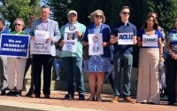  Representatives of more than 60 organizations gathered at the State Capitol to proclaim agreement that certain immigration policies and laws should be updated, in part to help Nebraska’s workforce shortage. 
(Cindy Gonzalez / Nebraska Examiner)