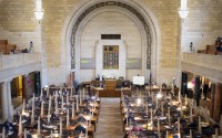 Based on interviews, public comments, endorsements and previous votes, at least 31 Nebraska state senators are likely to support a proposal to ban abortions after cardiac activity is detected (roughly six weeks). It would need 33 votes to overcome a filibuster, clearing the way for its passage. 
(Justin Wan / Lincoln Journal Star via AP Photo)