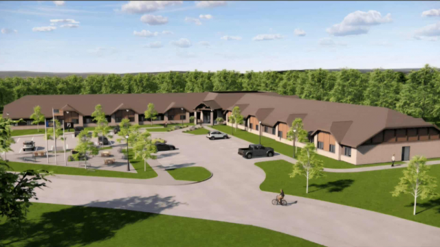 An artist rendition of the Jason Dunham House. 
(Photo courtesy John Folsom)