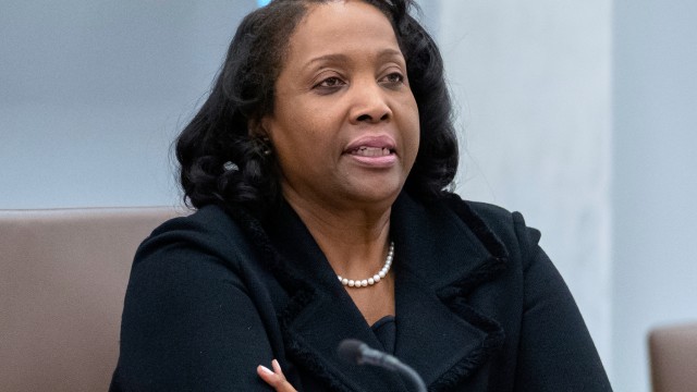 Federal Reserve Board of Governors member Lisa Cook, June 25, 2025, in Washington. 
(Mark Schiefelbein / AP Photo)
