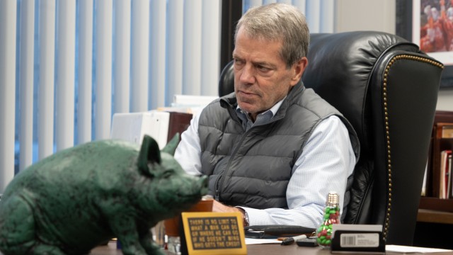 Nebraska Gov. Jim Pillen. Dec. 27, 2023.
(Zach Wendling / Nebraska Examiner)