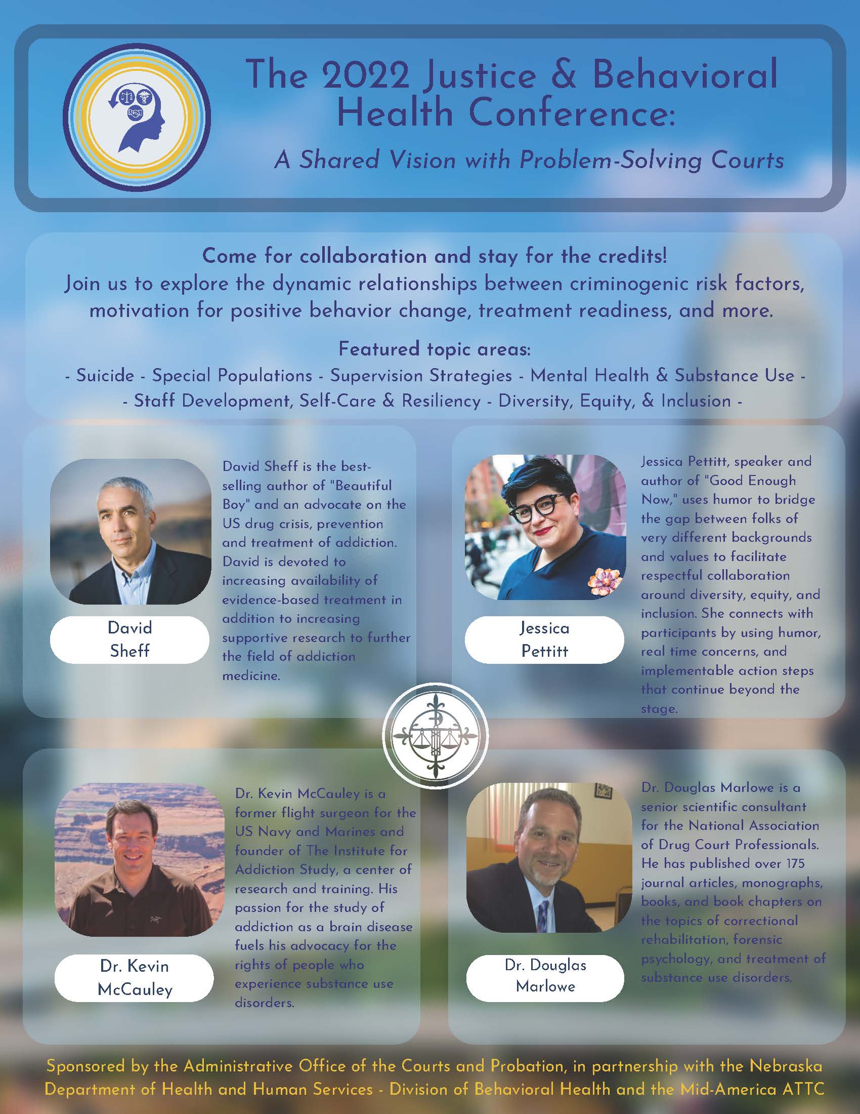 Nebraska’s Second Justice And Behavioral Health Conference Coming This