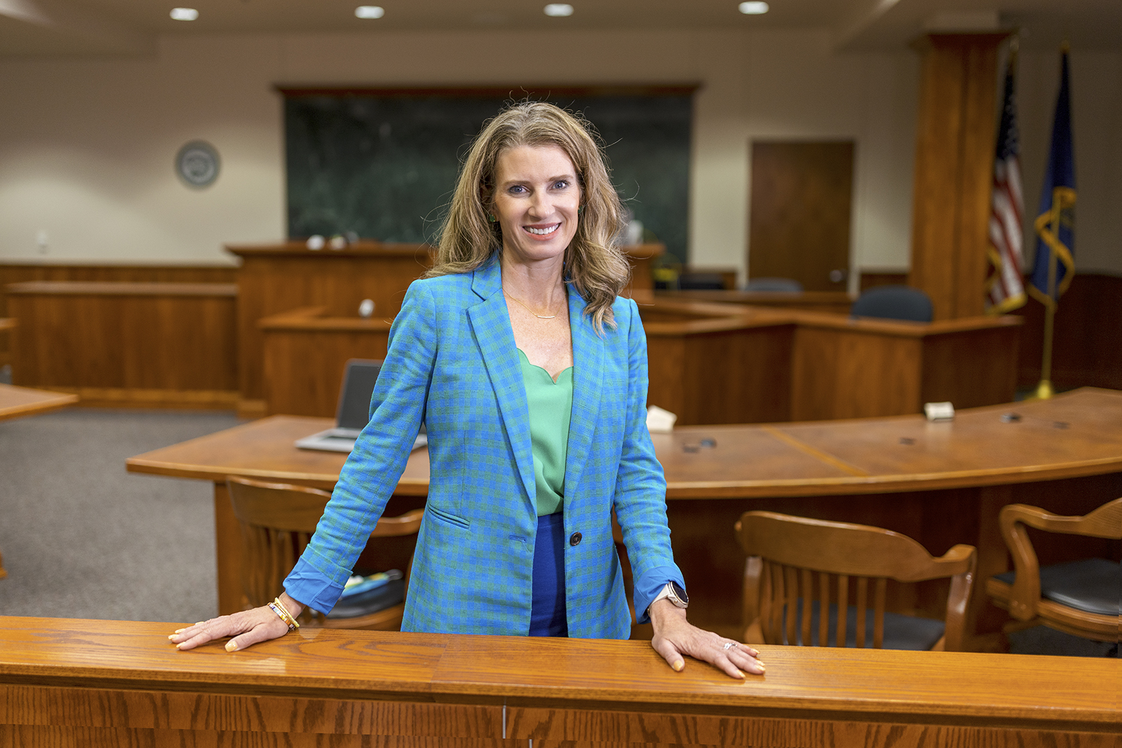 University of Nebraska College of Law Professor Michelle Paxton is the director of the Children’s Justice Clinic. (Craig Chandler / University Communication and Marketing)