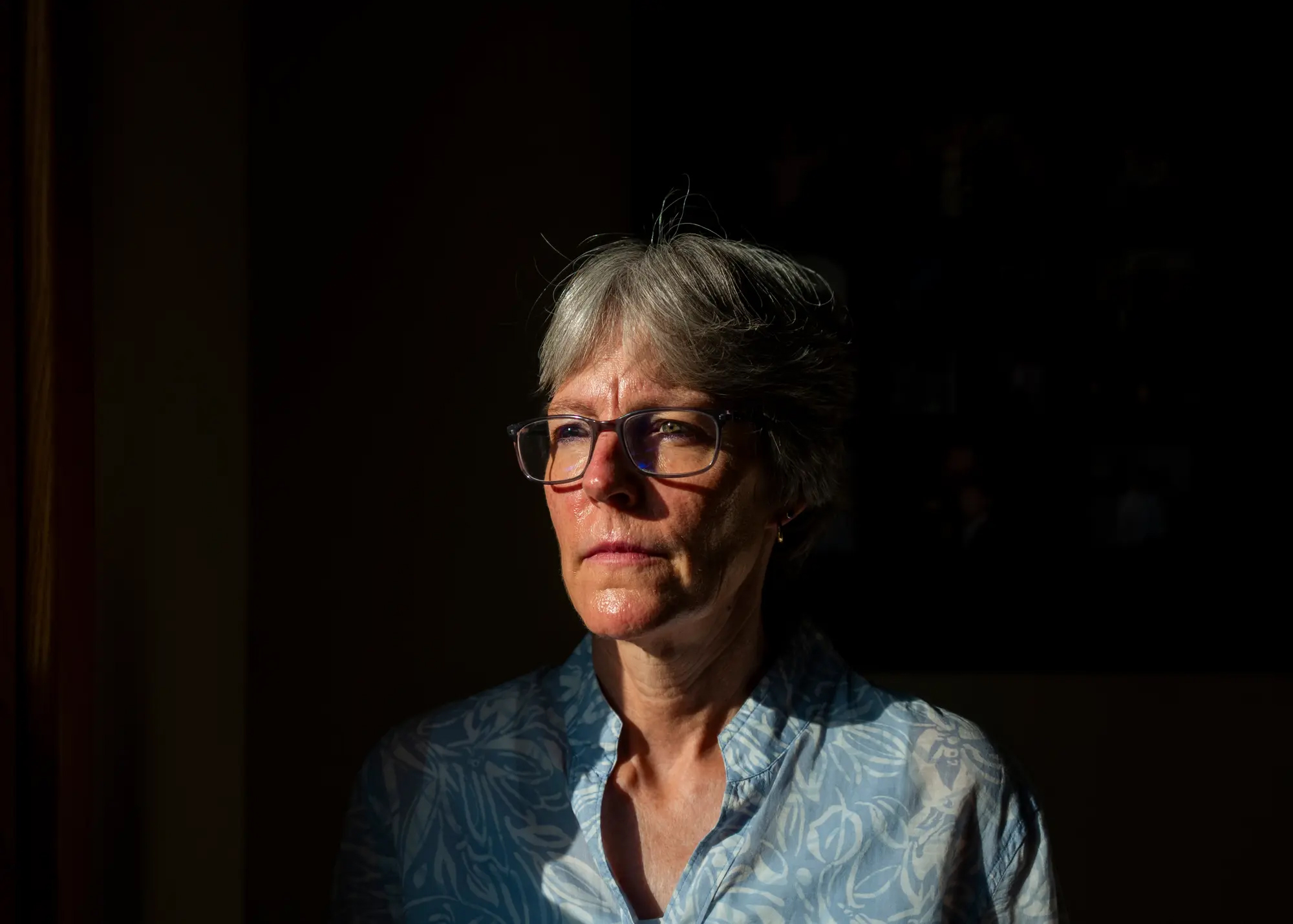 Erin McCanlies spent almost two decades at the National Institute for Occupational Safety and Health studying how parents’ exposure to chemicals affects the chance that they will have a child with autism. This spring, Robert F. Kennedy Jr. eliminated her entire division.<br />(Nate Smallwood / ProPublica)