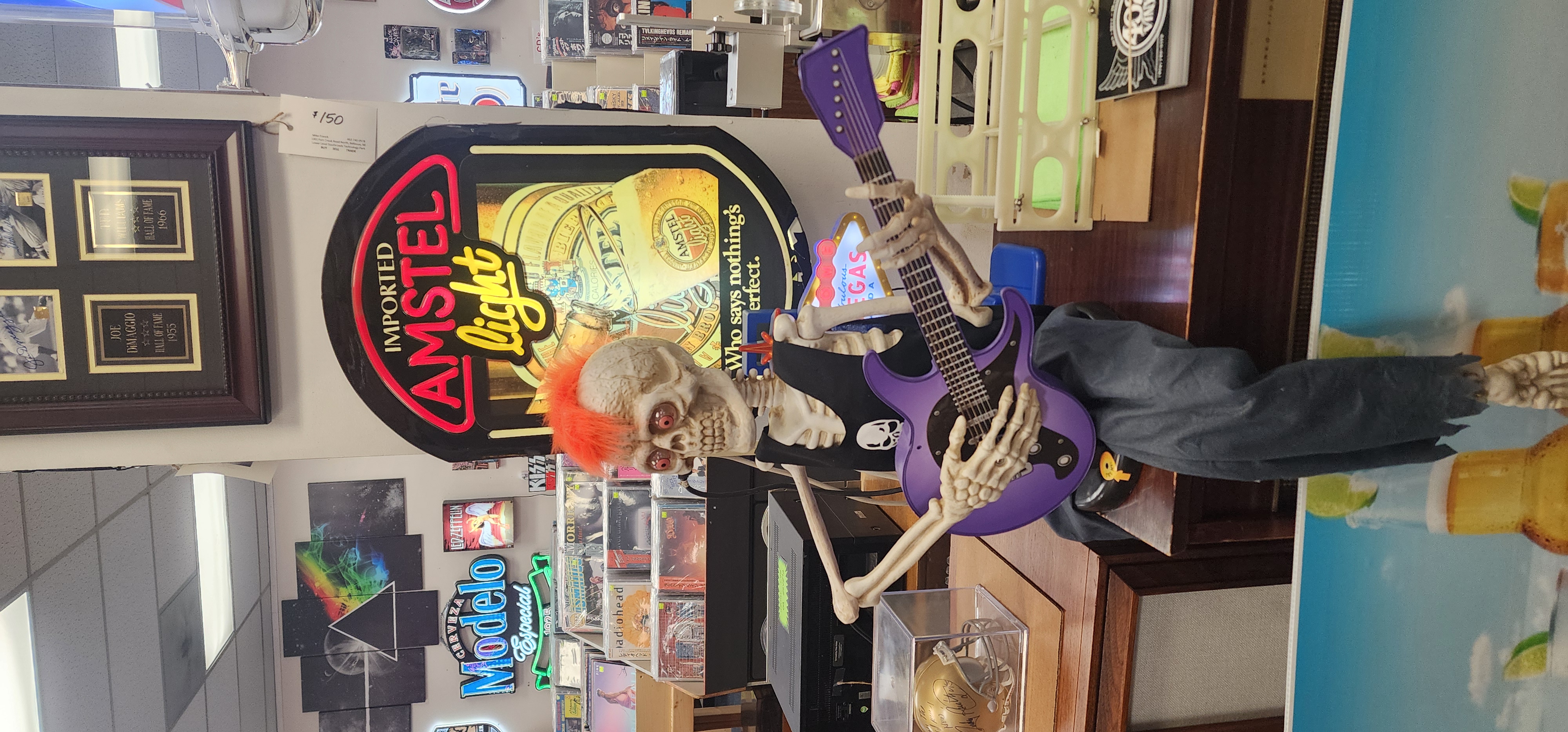402 Vinyl sells a variety of unique music-related memorabilia.<br />(Tim Trudell / The Daily Record)