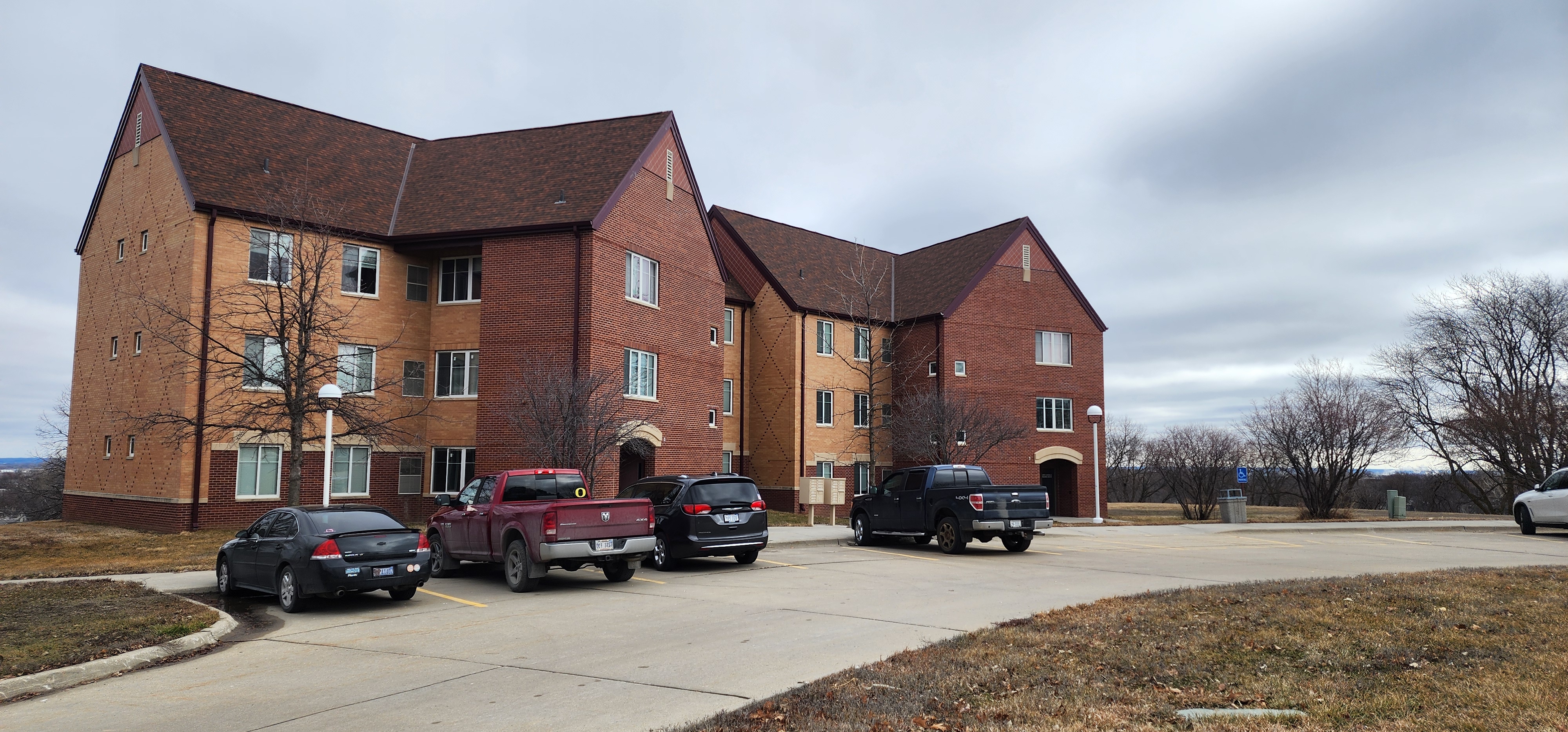 “Transformation Hill,” where 11 people live in a smaller building that opened a few years ago by Angel Share.