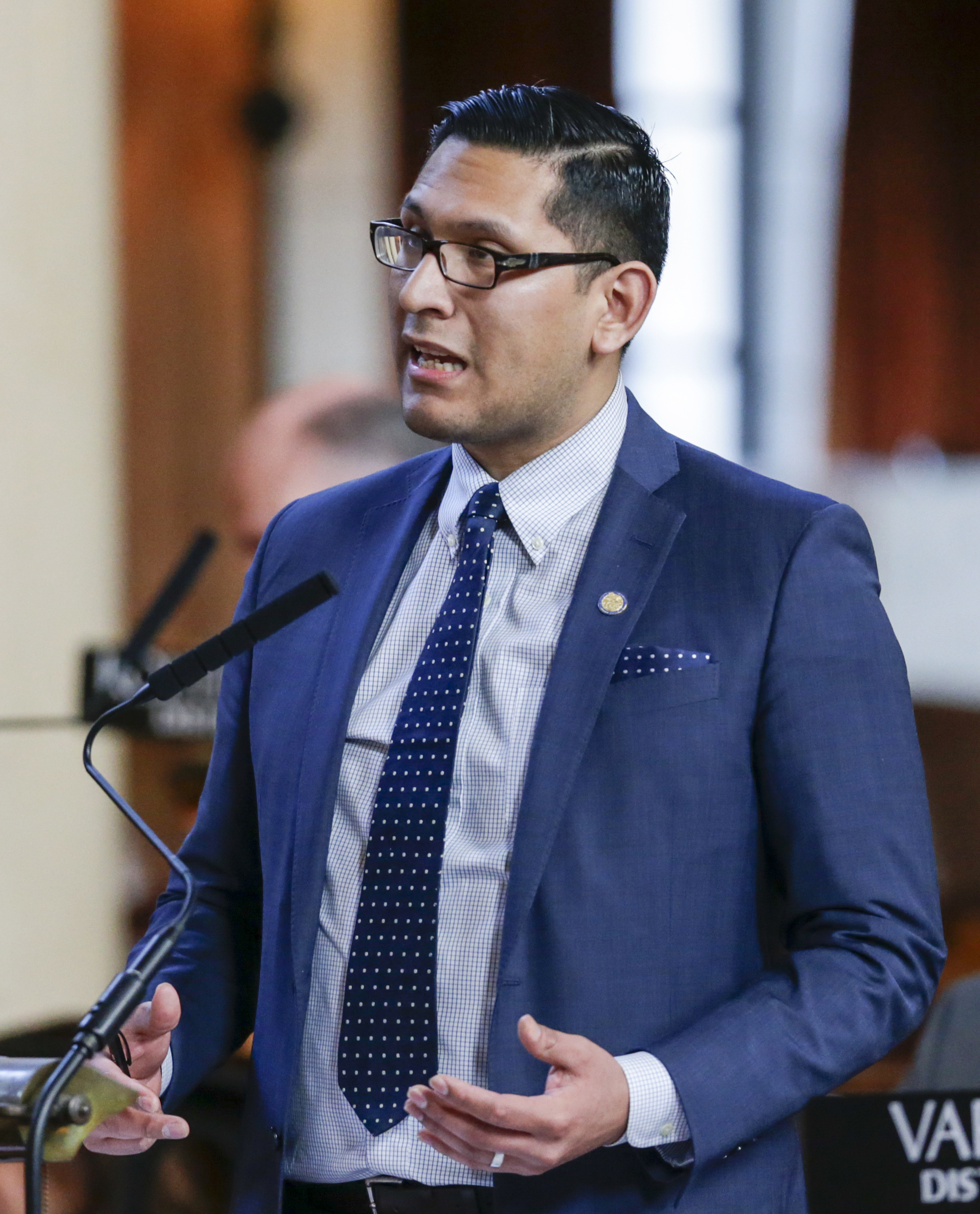 Nebraska State Senator Tony Vargas of Omaha.<br />(Nati Harnik / AP Photo)