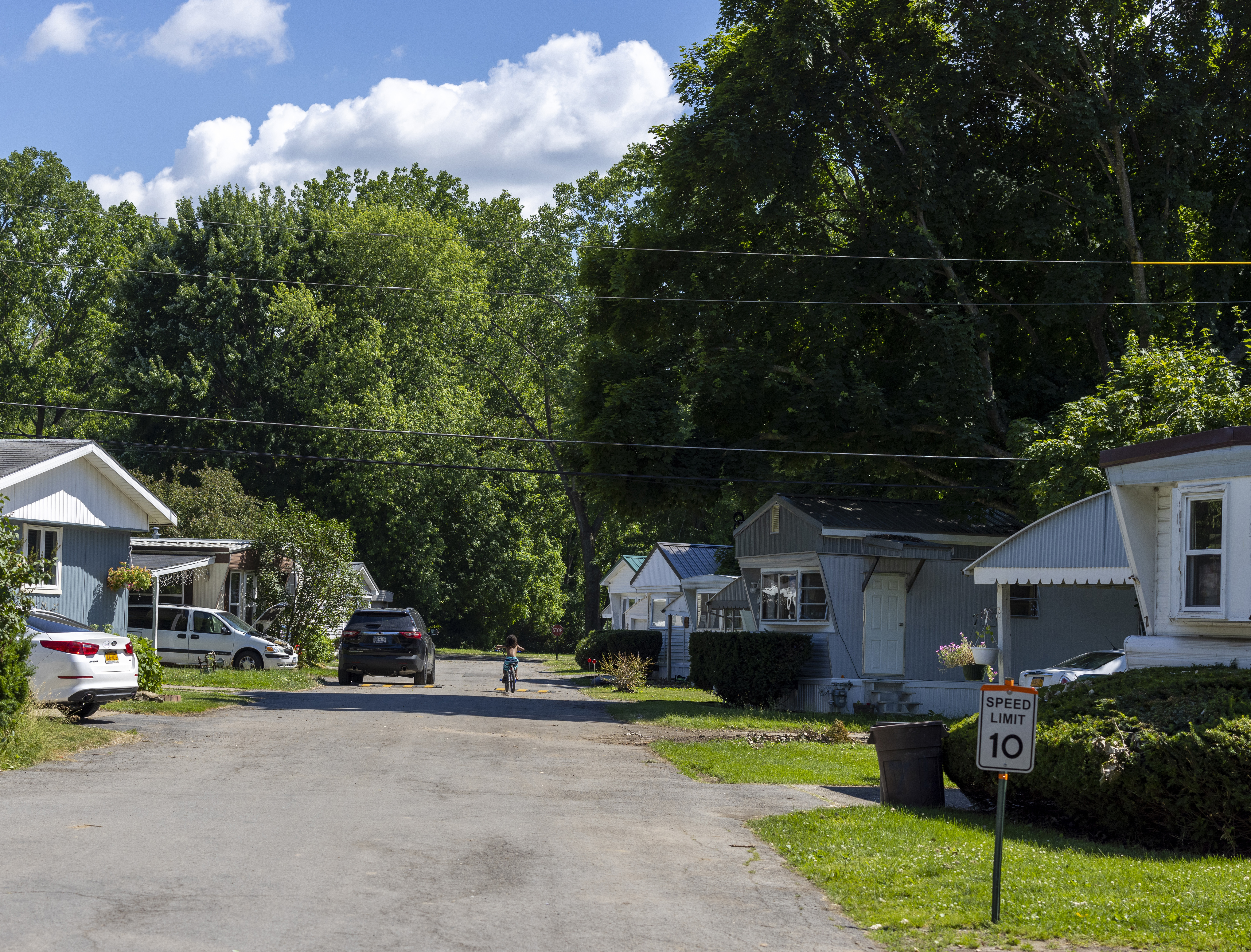 The Ridgeview Homes mobile home community in Lockport, N.Y. (Lauren Petracca / AP Photo)