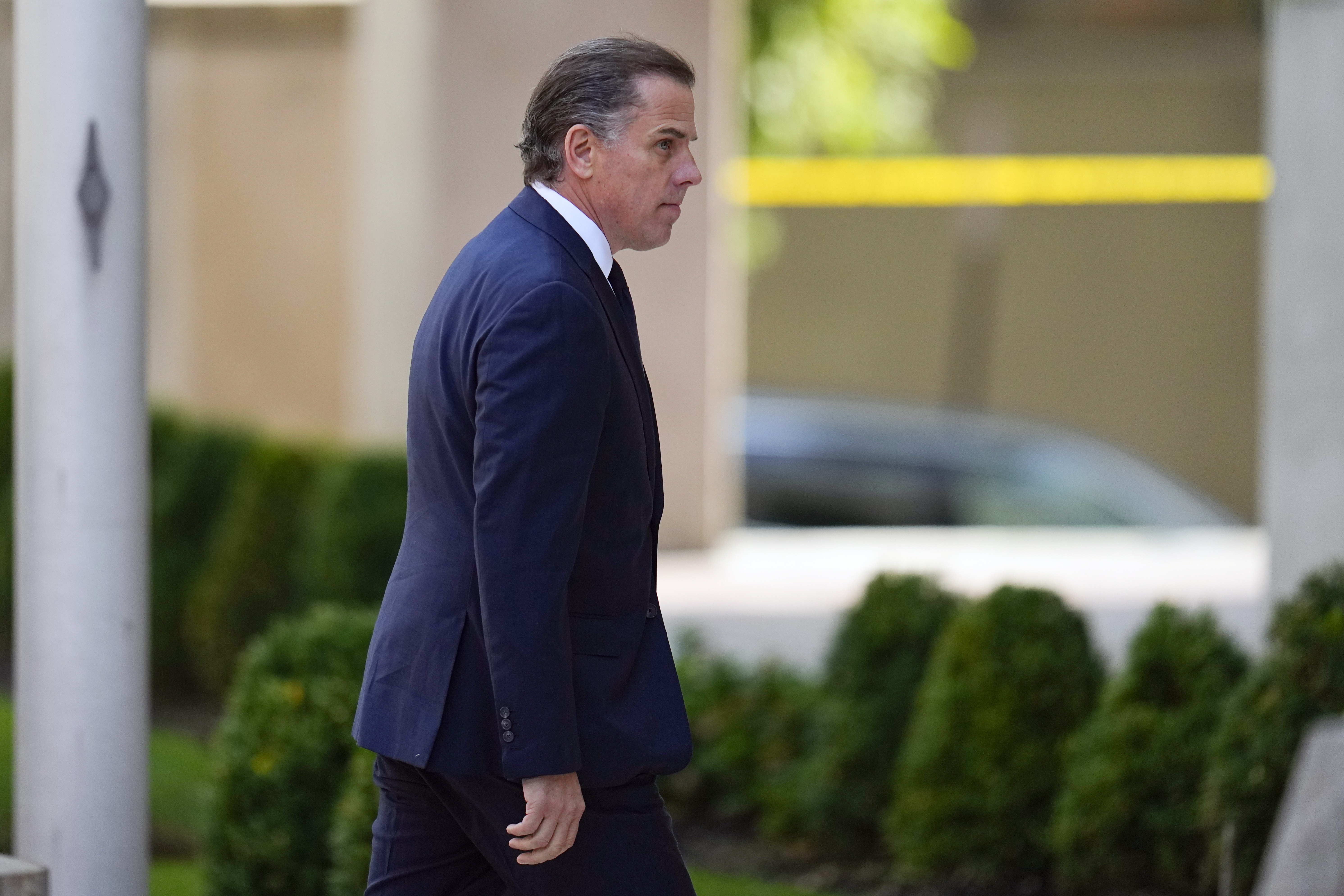 President Joe Biden’s son Hunter Biden arrives for a court appearance, Wednesday, July 26, 2023, in Wilmington, Del. (Julio Cortez / AP Photo)