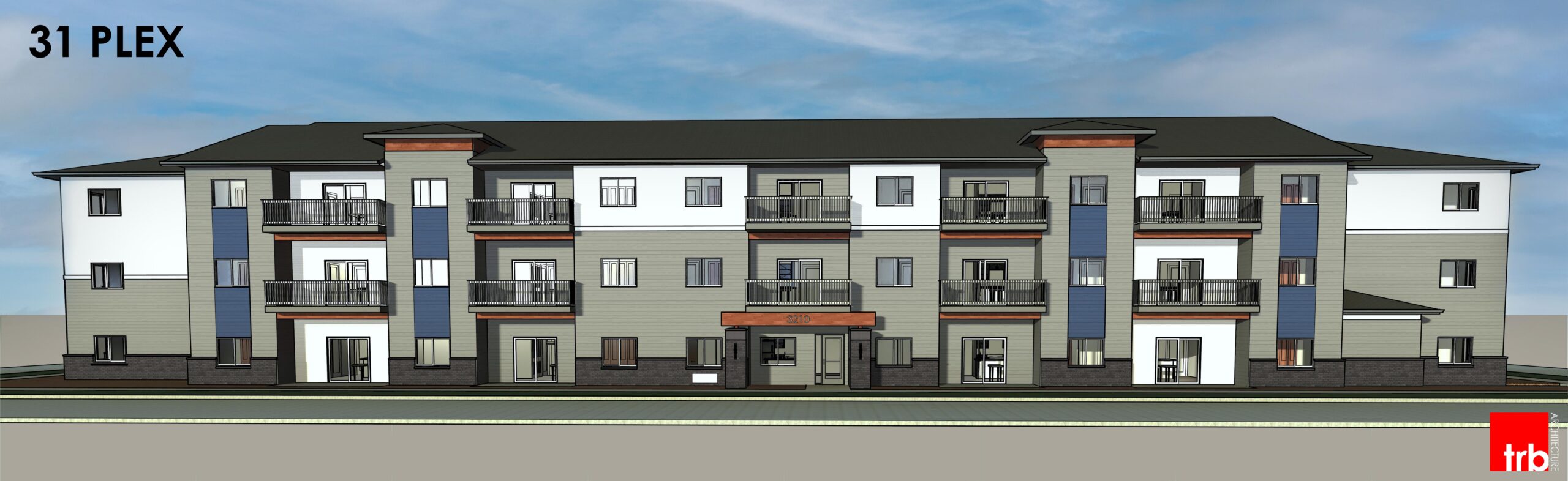 Blair Crossing Apartments will feature amenities including a resort-style pool, dog park and fitness center.<br />(Courtesy of trb architecture)