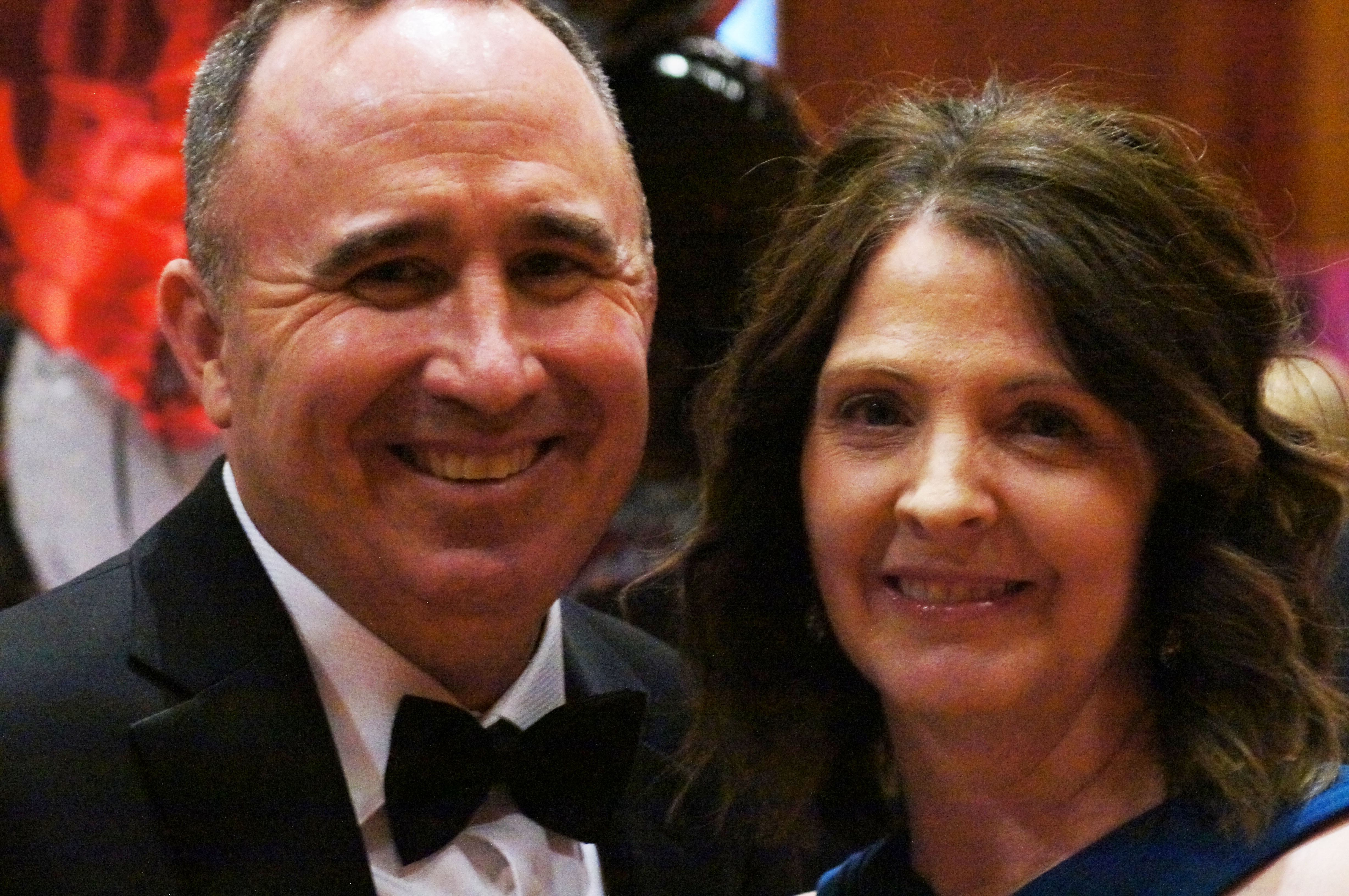 Co-chairs Joel and Shaini Carney enjoy the black tie optional affair. (Don Rashid)