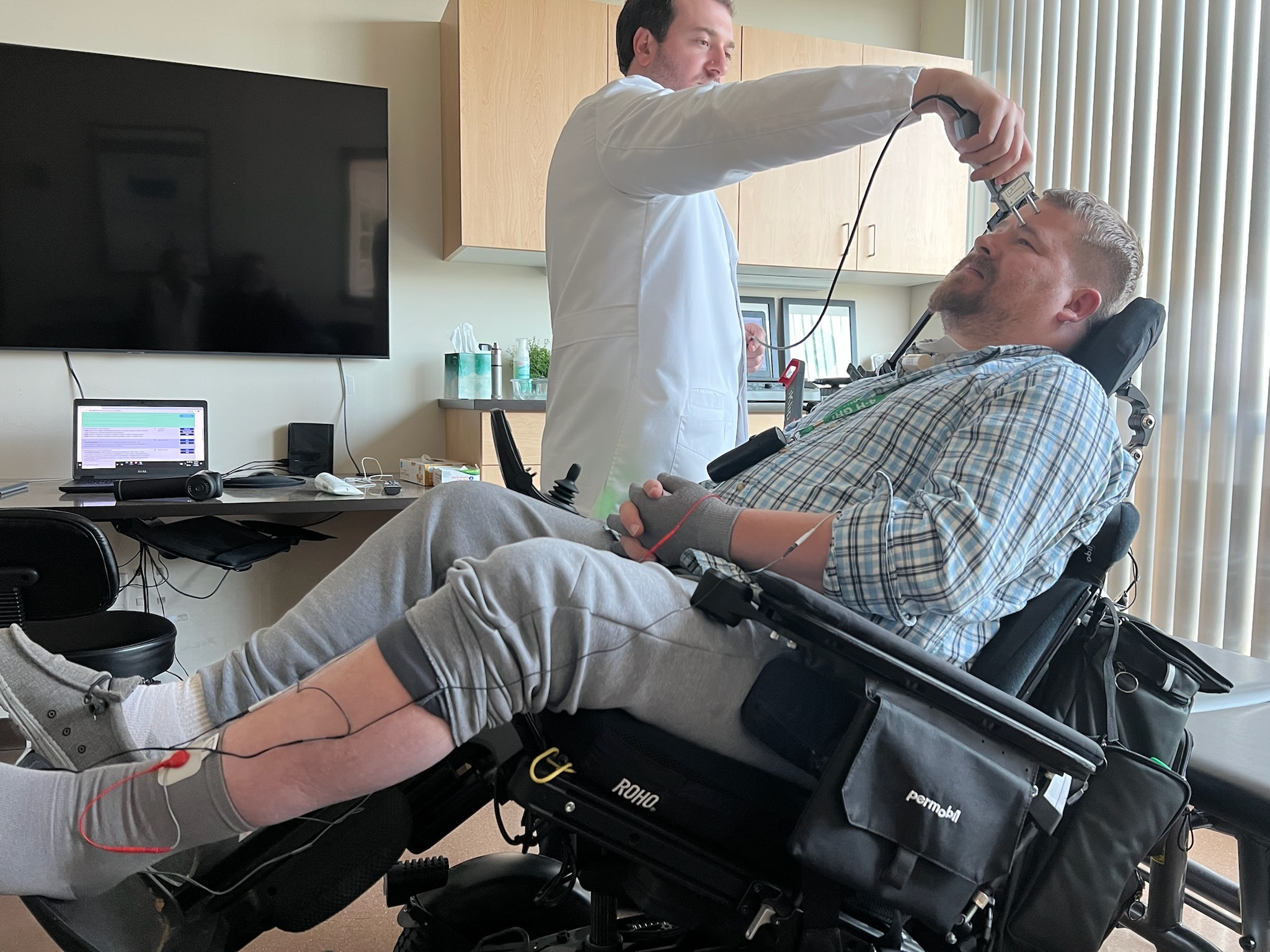 Amanda Fass said she was told to prepare for the worst after her husband Eric suffered traumatic brain injury in a 2021 freak accident at the Otoe County Fair.<br />(Courtesy of Fass family)