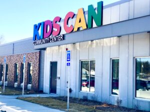 Kids Can new headquarters, northeast of Omaha’s 48th and Q Streets, doubles the space of its former home a few blocks away.  The nonprofit built a new home in the neighborhood where it’s been anchored for six decades. (Cindy Gonzalez / Nebraska Examiner)