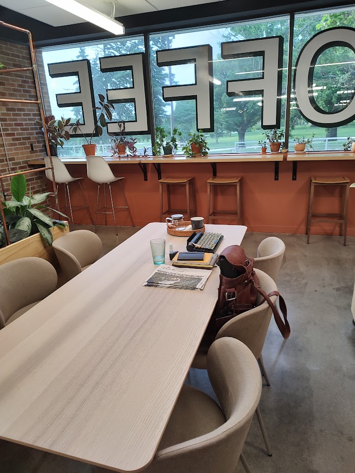 The most well-lit table in town is at Myrtle &amp; Cypress in the Omaha Music Conservatory.<br />(Austin Petak / The Daily Record)