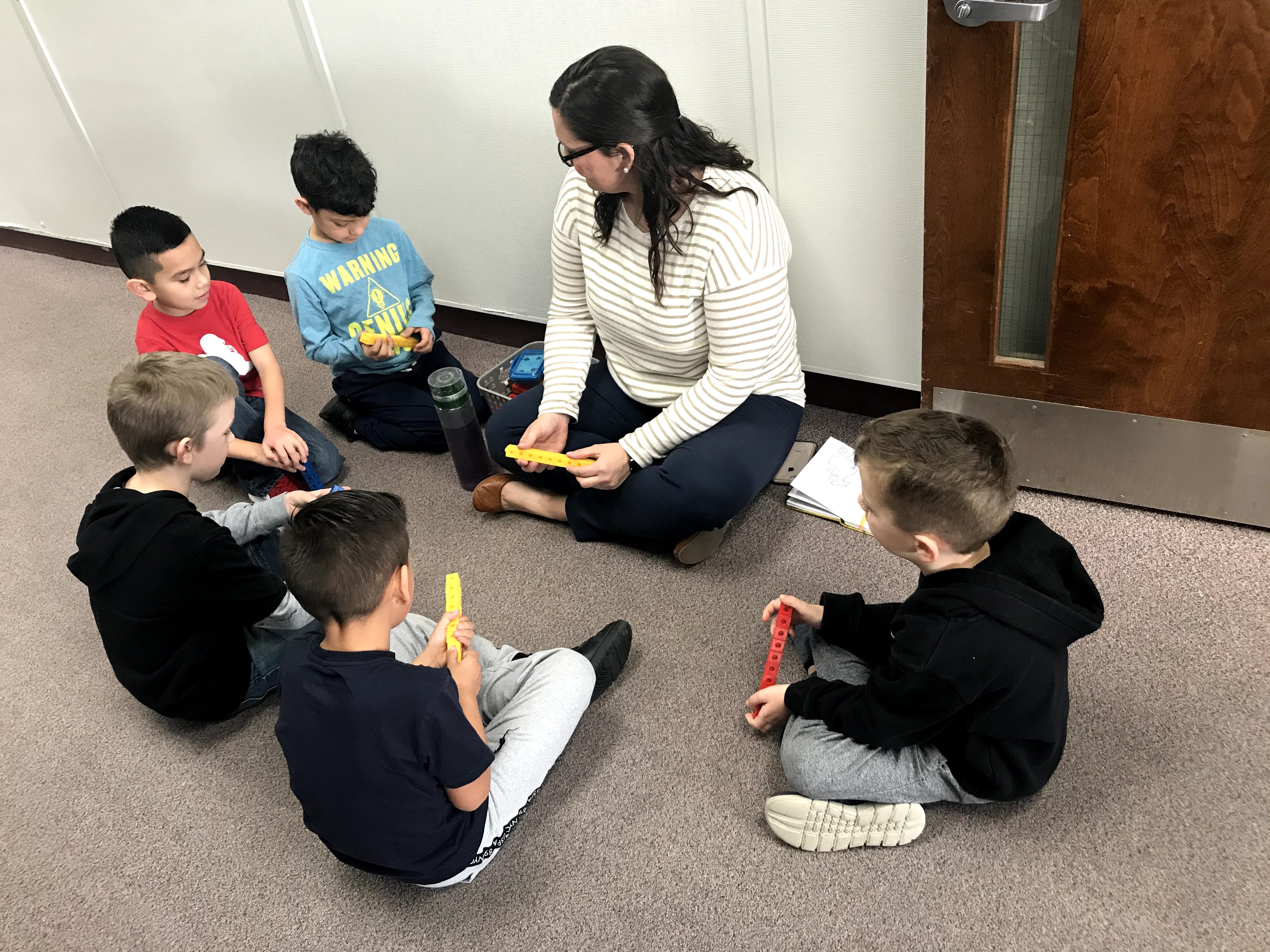 First grade students participate in WIN Time  two years ago with teacher Jill Klich. (Ralston Public Schools)