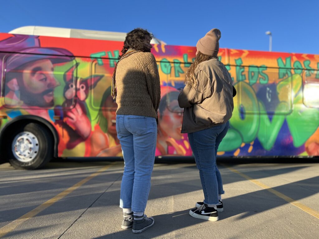 Winners were announced Friday for the student art contest sponsored by the Regional Metropolitan Transit Authority of Omaha, or Metro. Their designs are displayed on buses.<br />(Courtesy of Metro)