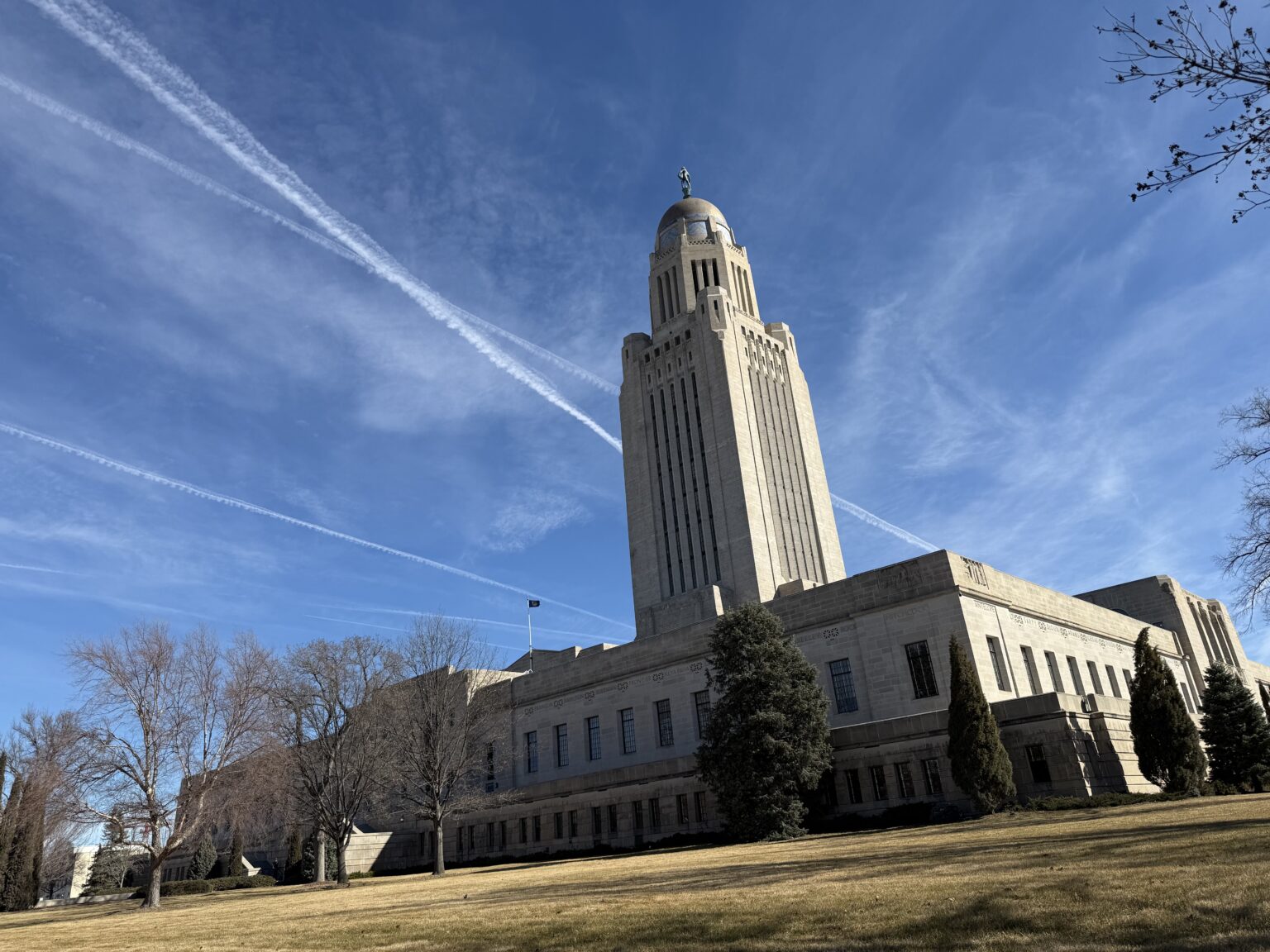 The Nebraska State Capitol.<br />(Aaron Sanderford / Nebraska Examiner)