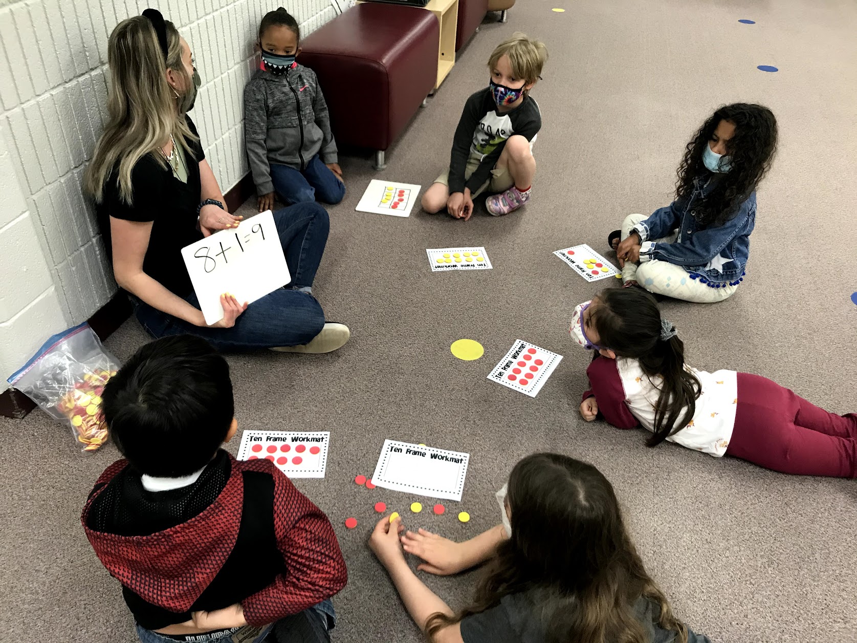 In this file photo from the 2020-21 school year, kindergarten students participate in WIN Time.<br />(Ralston Public Schools)