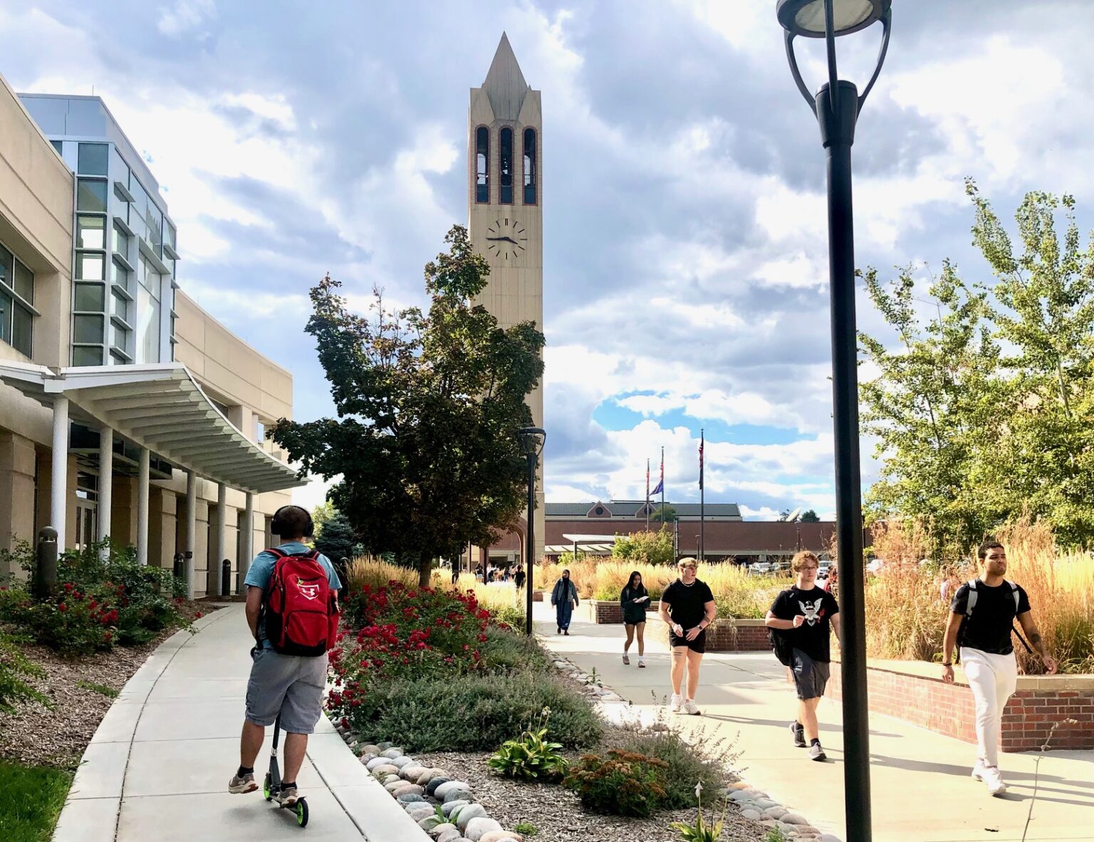 The NU system is under pressure with potential cuts on state and federal levels. On Tuesday, university officials and friends tried to make a case to the Legislature’s Appropriations Committee for why state funding should not be reduced. Shown here is the University of Nebraska at Omaha campus.<br />(Cindy Gonzalez / Nebraska Examiner)
