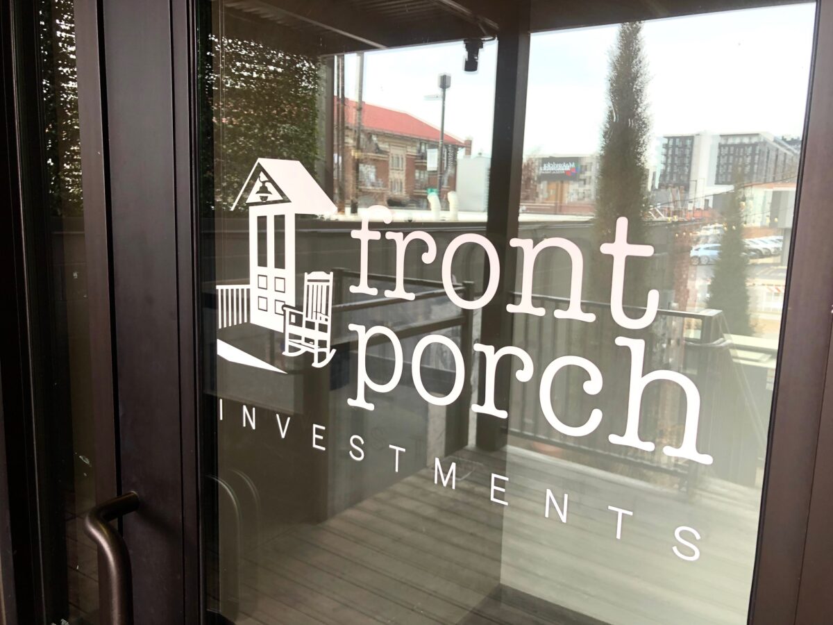 Nonprofit Front Porch Investments is based in the Blackstone District of Omaha.<br />(Cindy Gonzalez / Nebraska Examiner)