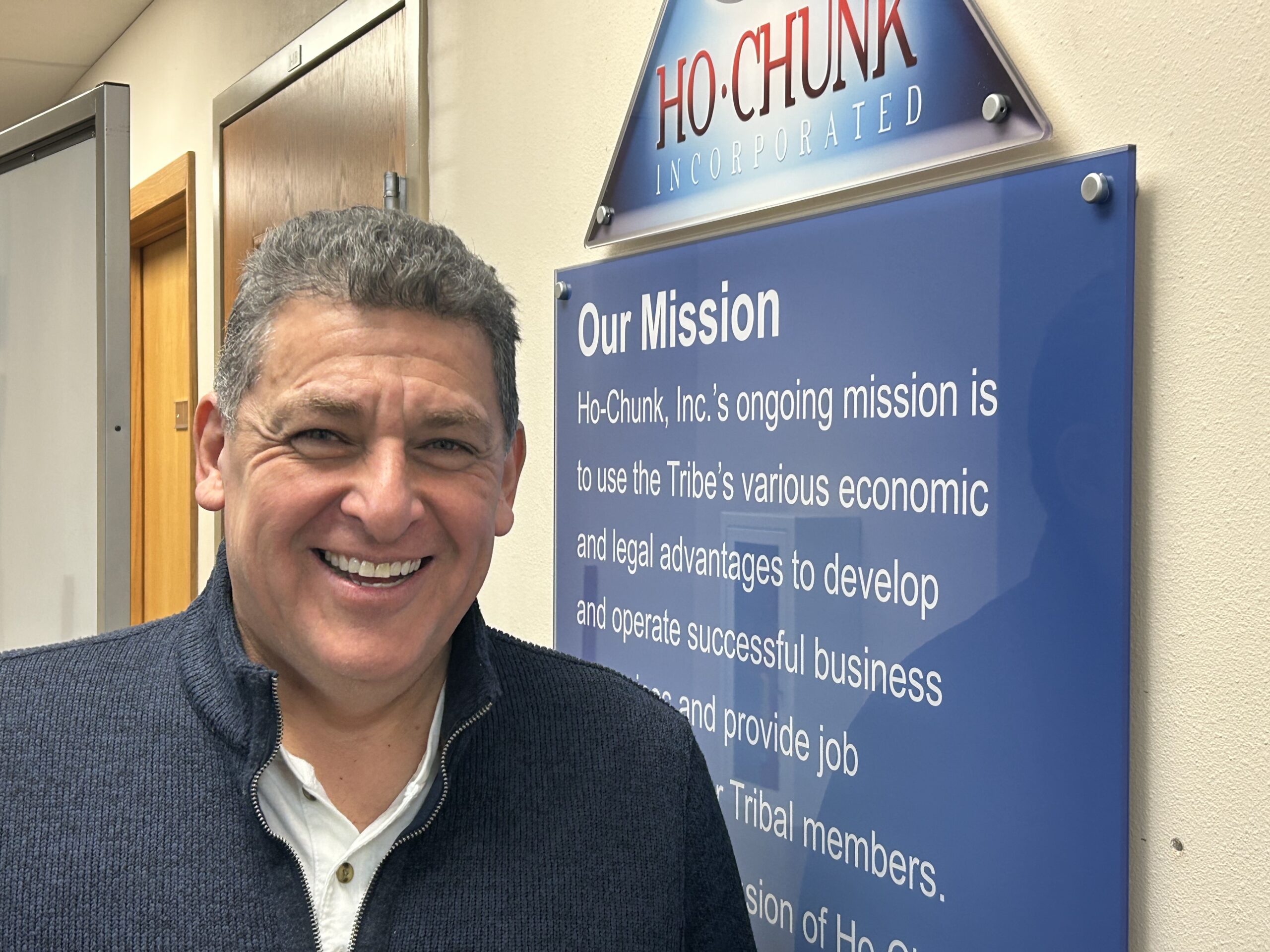 Despite major growth of Ho-Chunk, Inc., the economic development wing of the Winnebago Tribe, its longtime president and CEO Lance Morgan says there’s more work to do, ‘more mouths to feed.’<br />(Paul Hammel / Nebraska Examiner)