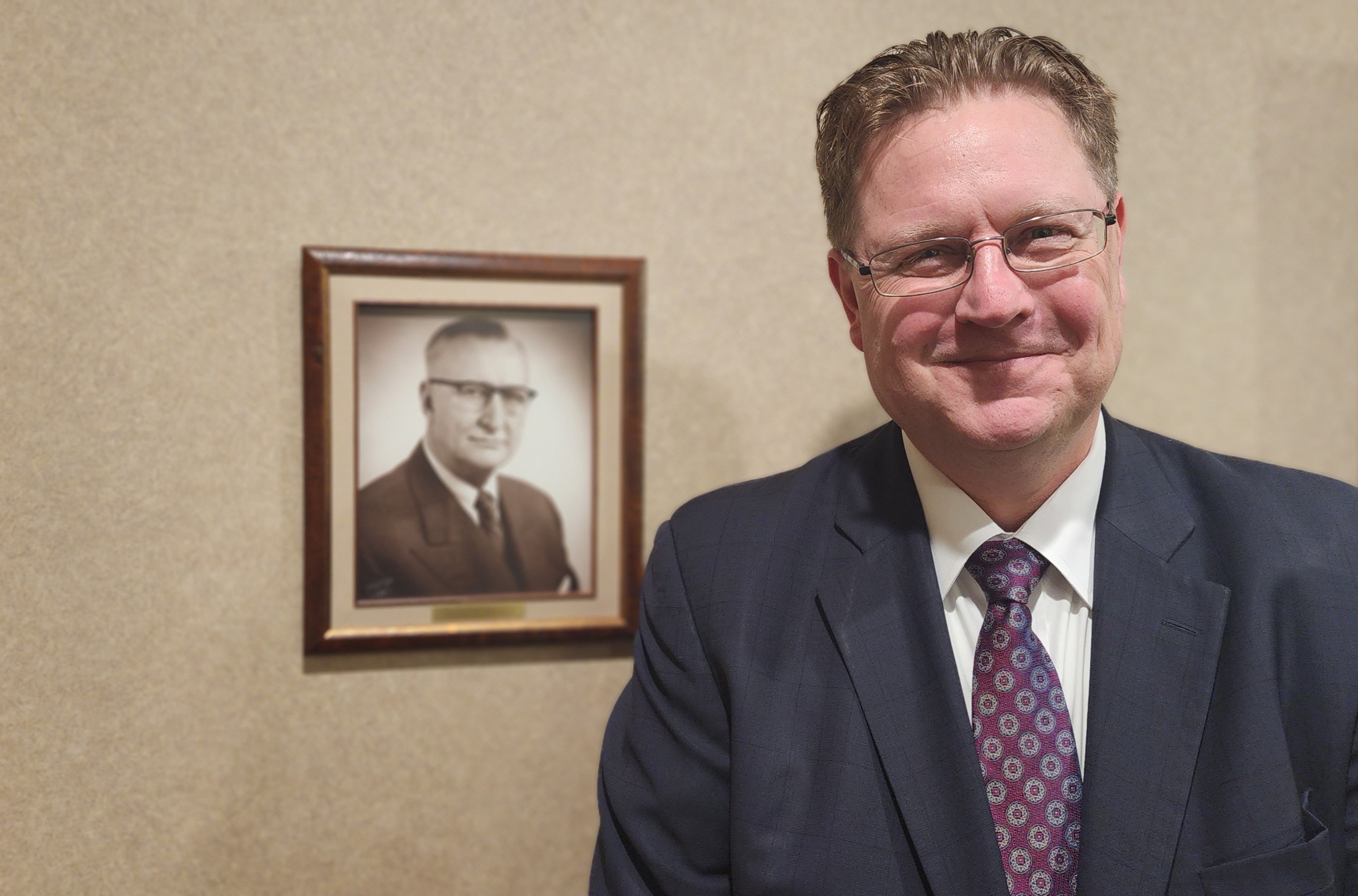 Jason Grams serves as the current President of the Nebraska State Bar Association and will oversee its 2023 conference.<br />(Tim Trudell / The Daily Record)