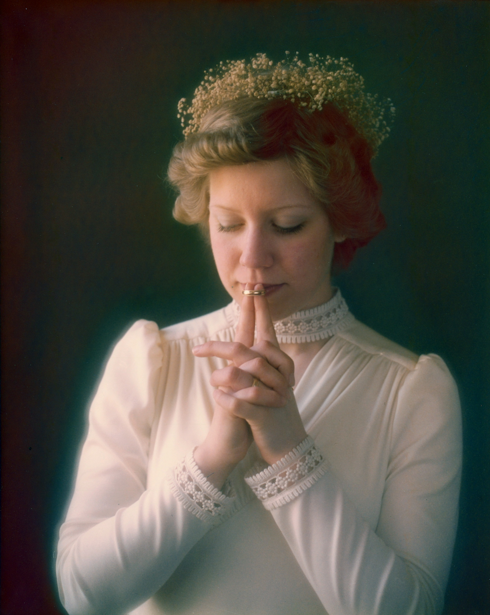 LuAnne Anderson (Shaw) photographed on her wedding day in 1975.<br />(Courtesy of Brad Anderson)